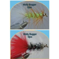 Blue Fox Wolly Bugger Flash Eyes 8