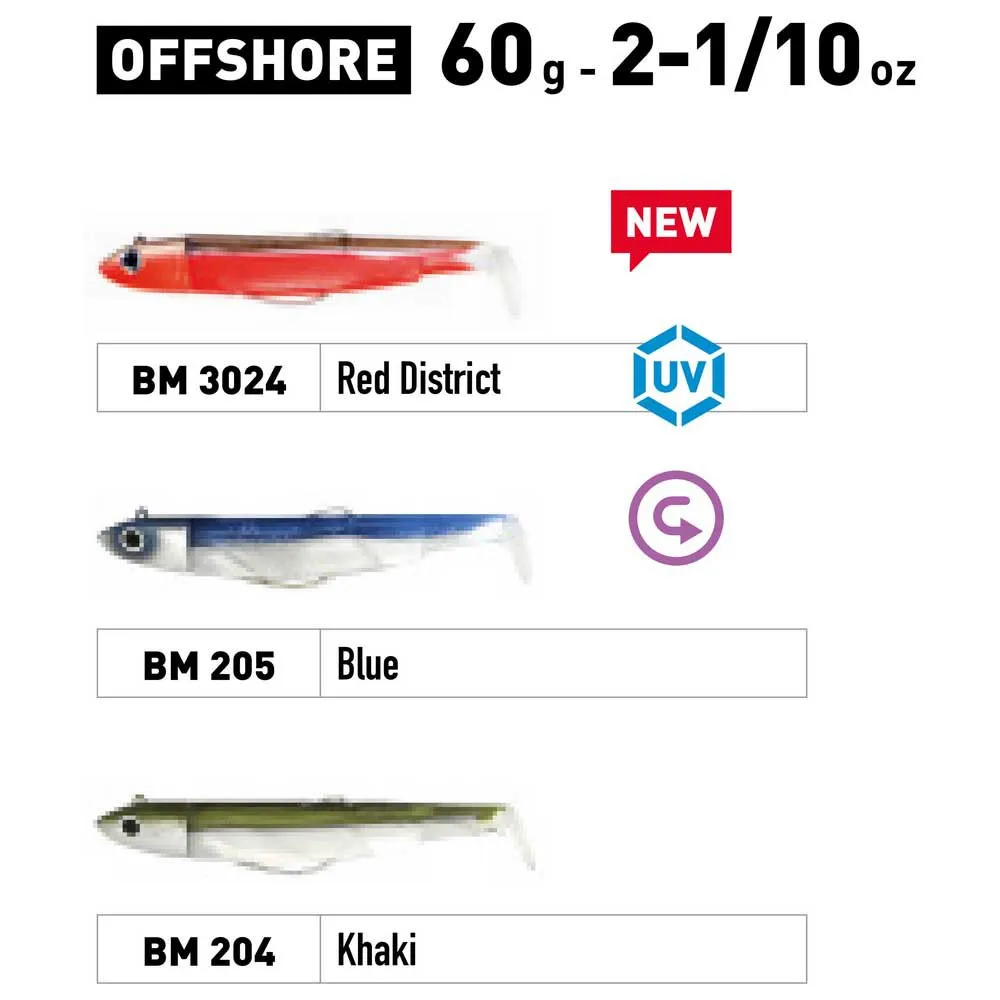 Fiiish Black Minnow Combo Offshore Soft Lure 160 Mm 60g - Image 2