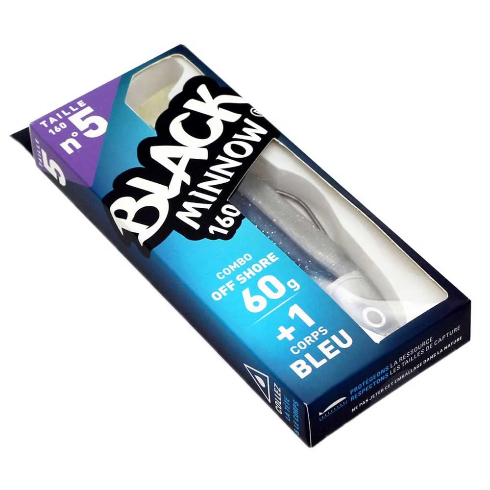 Fiiish Black Minnow Combo Offshore Soft Lure 160 Mm 60g - Image 3
