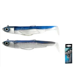 Fiiish Black Minnow Double Combo Offshore Soft Lure 90 Mm 10g