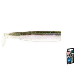 Fiiish Black Minnow Soft Lure Body 70 Mm 2g 4 Units