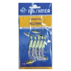 Alevins Ligne Feather Rig 3 Hooks