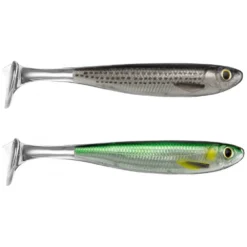 Slow-Roll Mullet Paddle Tail Soft Lure 100 Mm