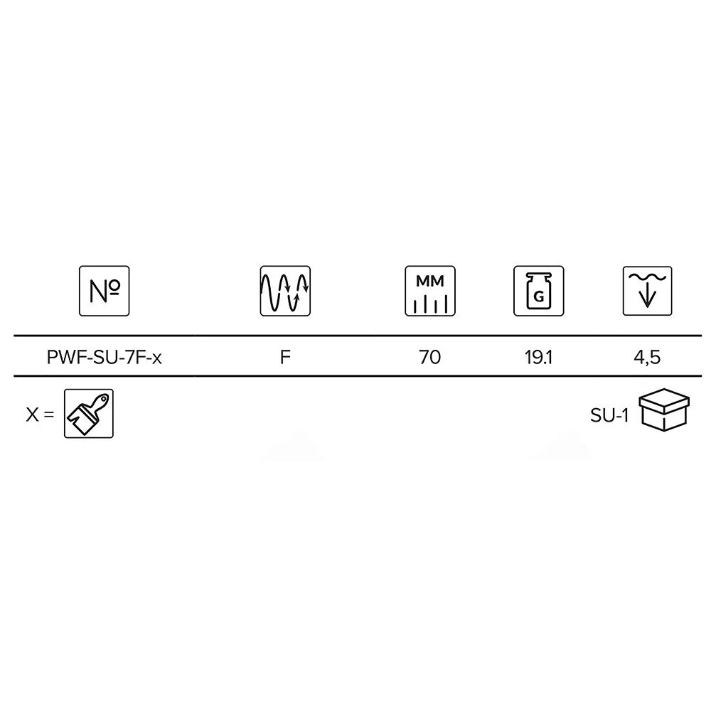 Mikado Wobbler Sutingu Floating Crankbait 70 Mm 19.1g - Image 3