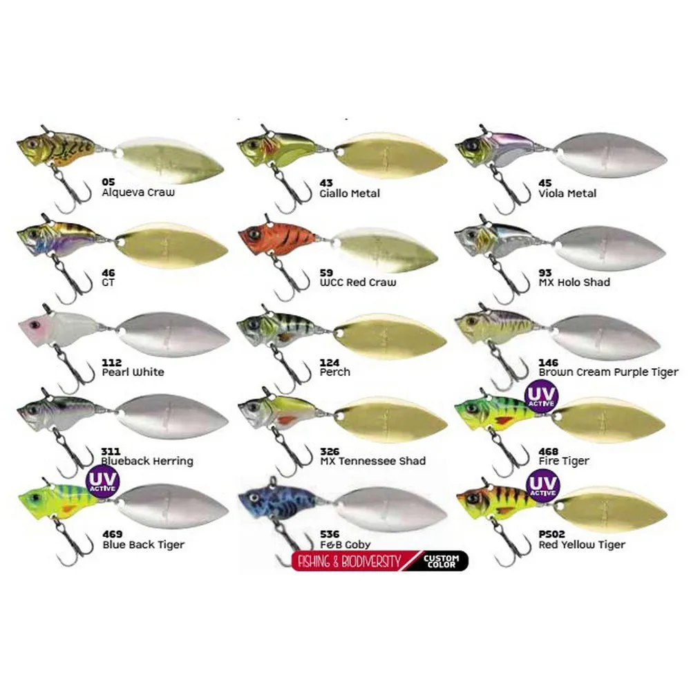 Molix Trago Spin Tail Willow Lipless Crankbait 30 Mm 14g - Image 2